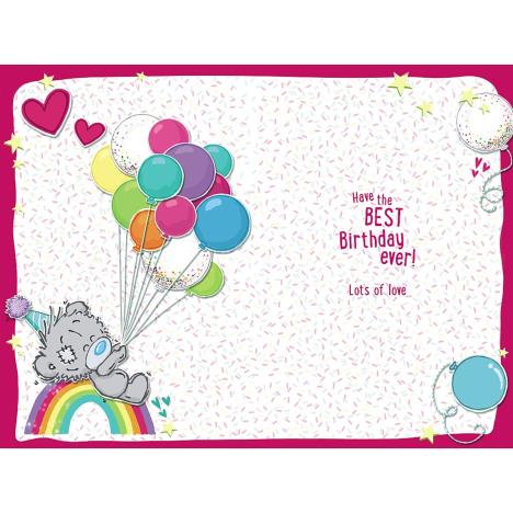 Great Granddaughter My Dinky Me to You Bear Birthday Card Extra Image 1